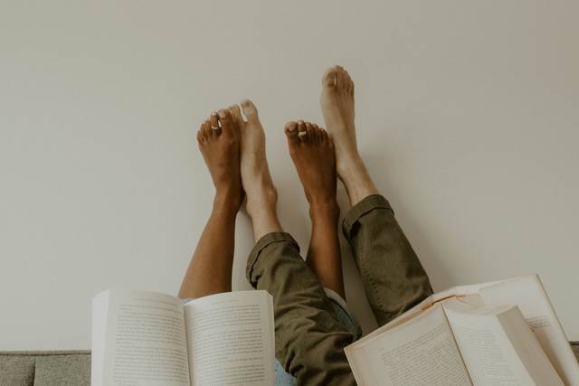 Intimate indoor couple session