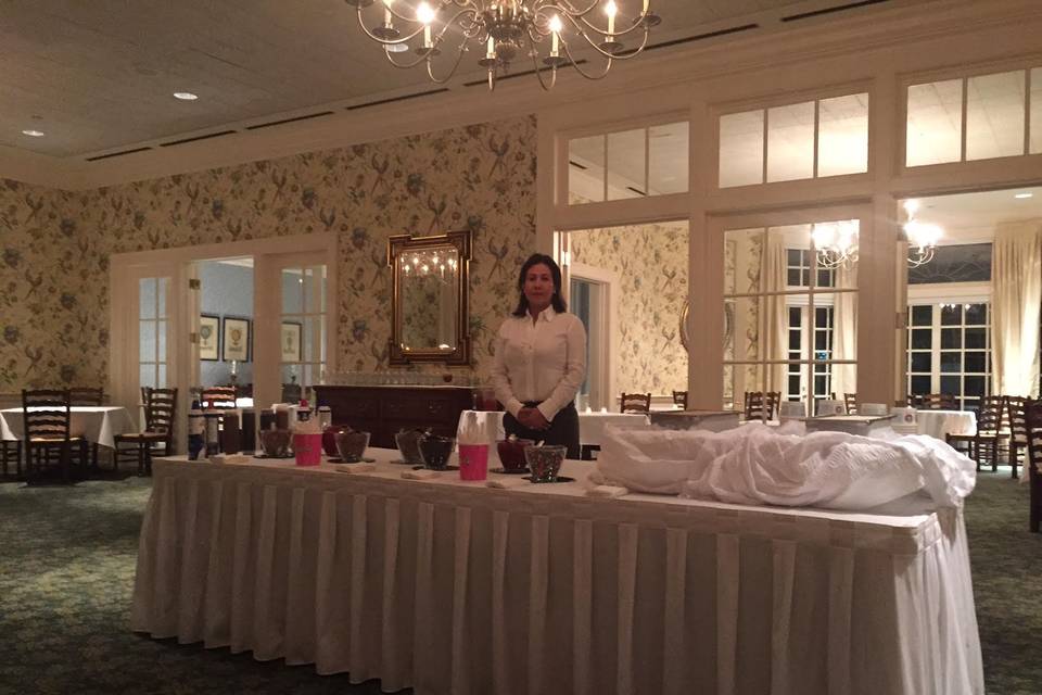 Wedding Ice Cream Bar Setup