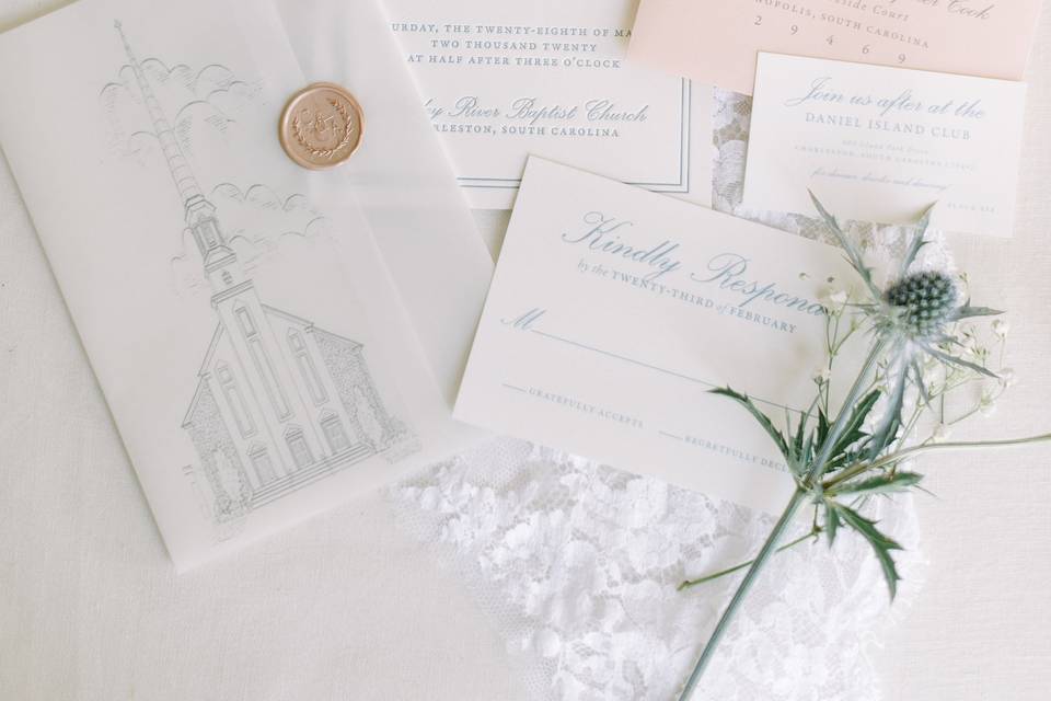 Wedding Invitation Suite