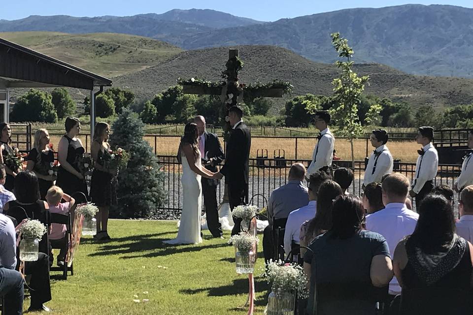 Ranch wedding - private home
