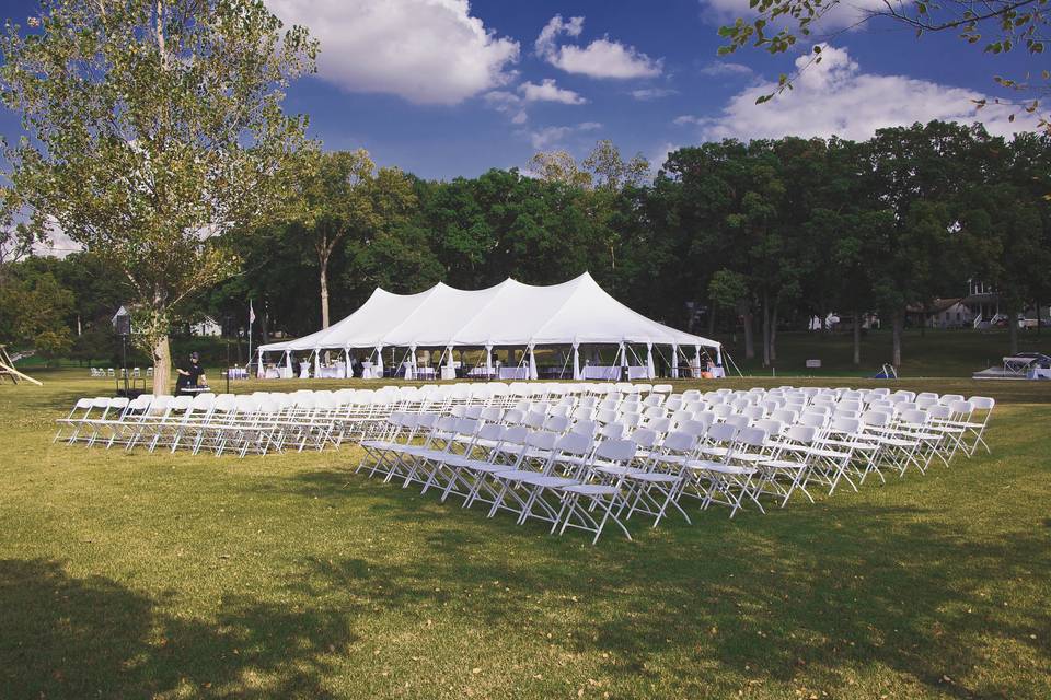 Ceremony and Tent Wedding