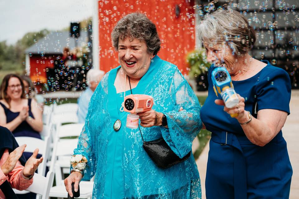 Bubble grandmas