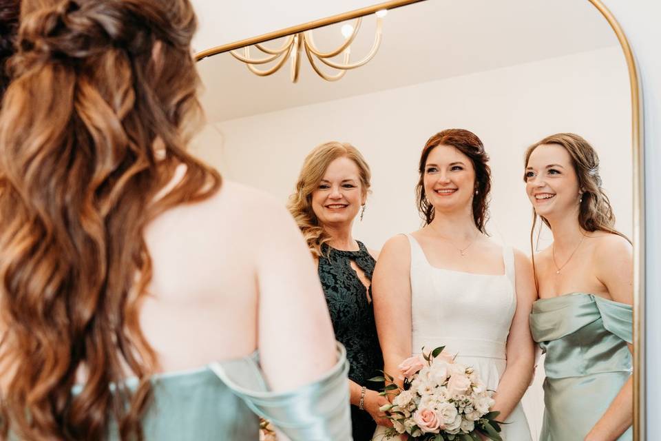 Mom and girls