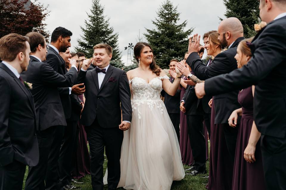 Fist bumps for everyone