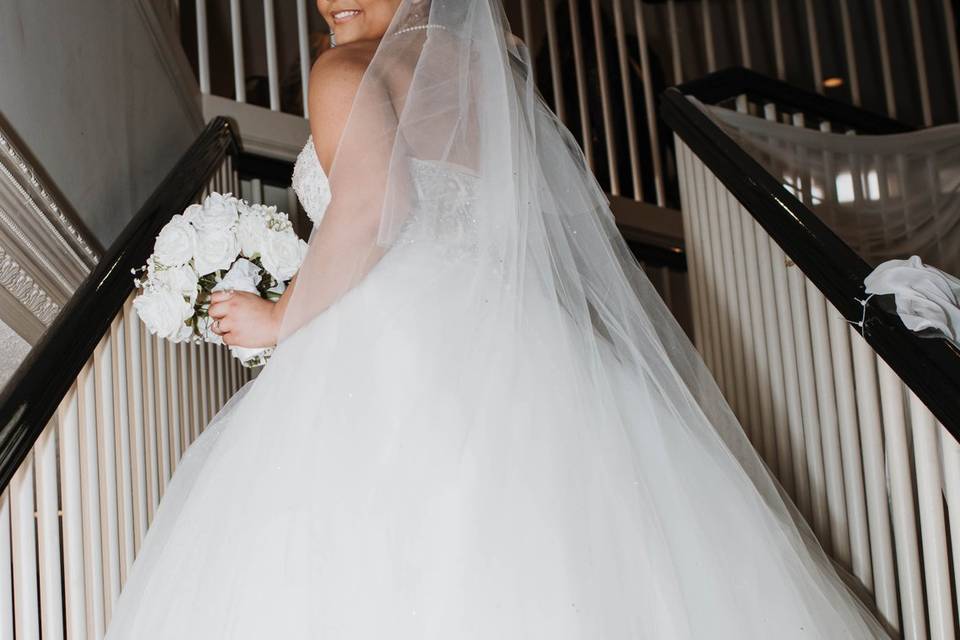 Staircase bride