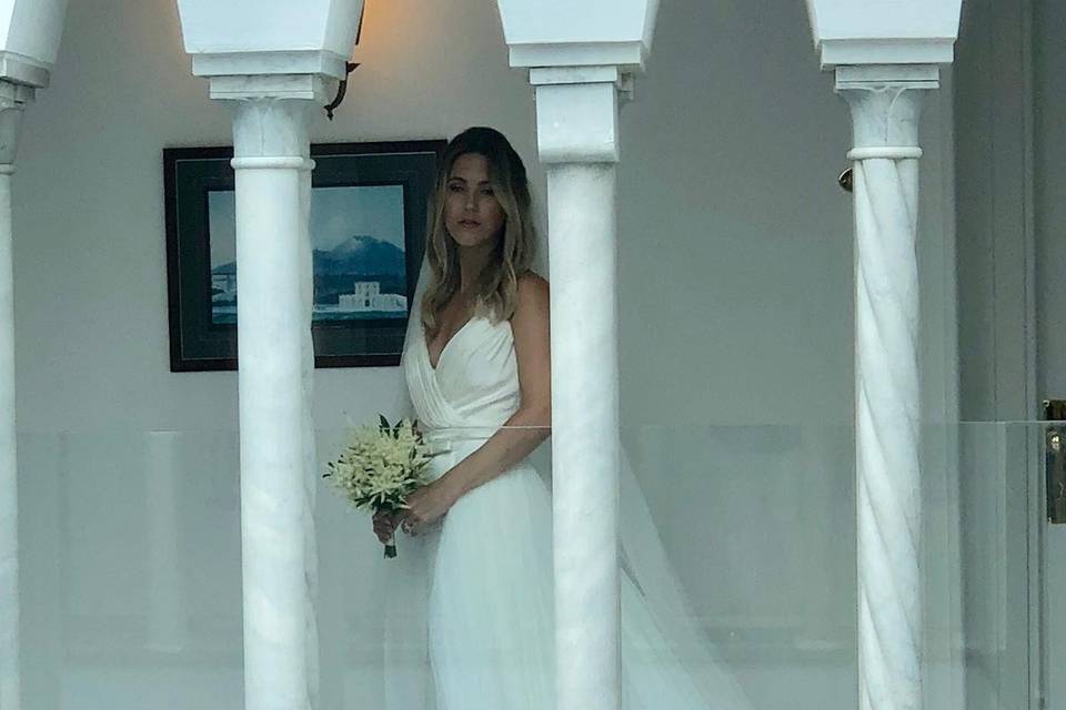 A gorgeous bridal look