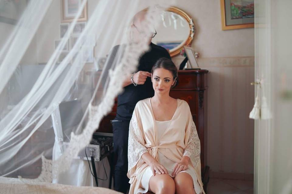 A gorgeous bridal look