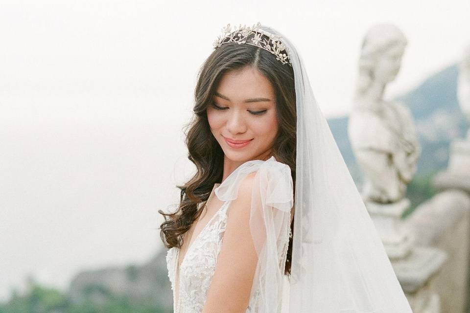 A gorgeous bridal look