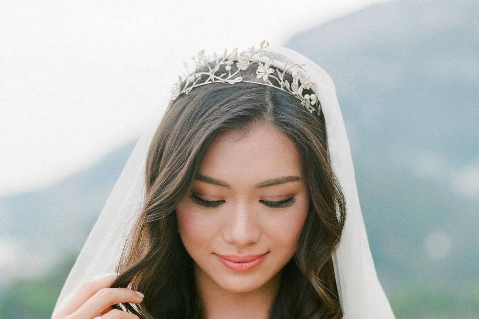 A gorgeous bridal look