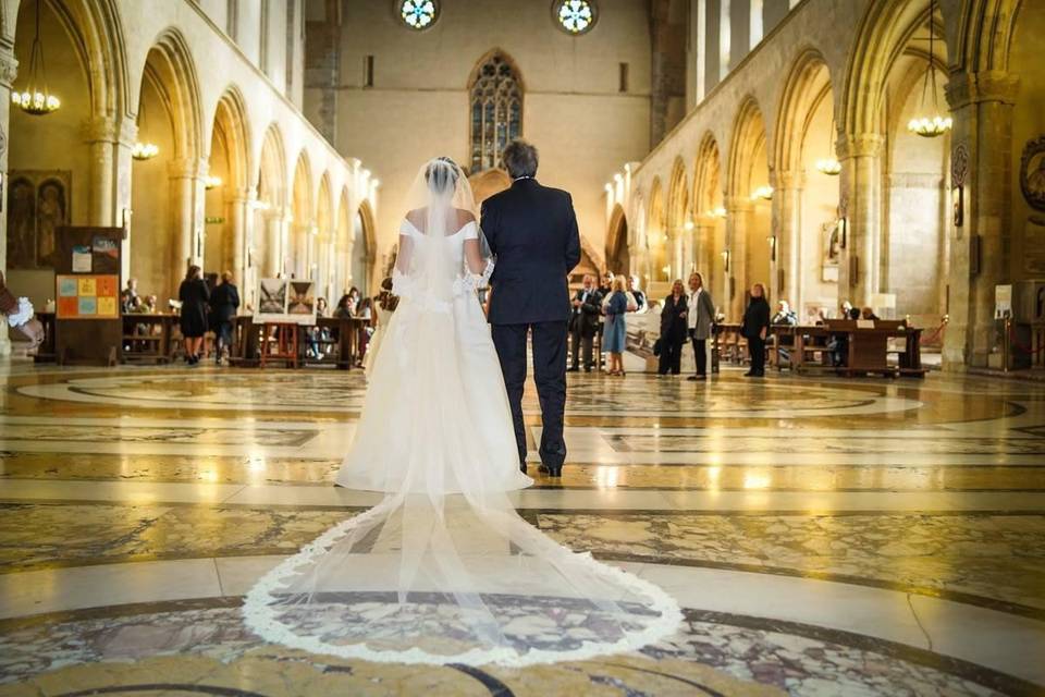 A gorgeous bridal look