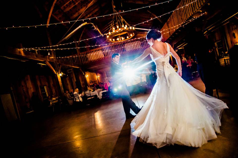 First dance with lights