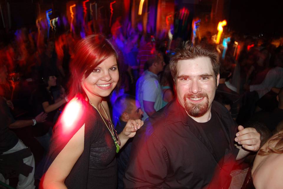 Couple at Middle of Dancefloor