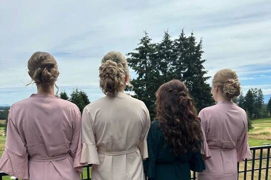 Bridal party.