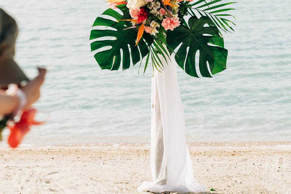 Tropical Floral Spray