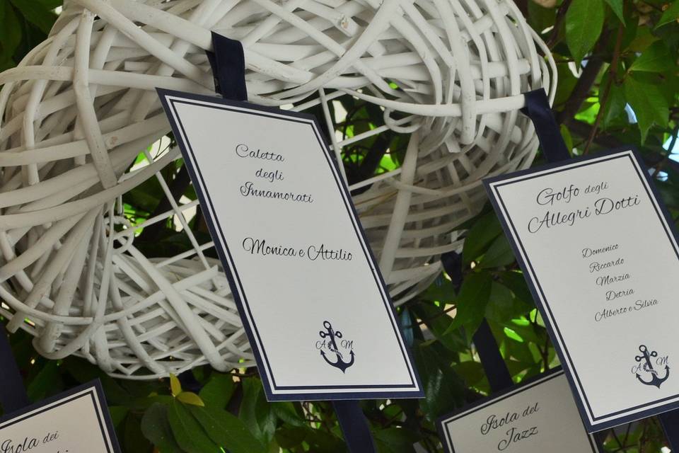 Place settings, sea theme wedding, blue wedding, wedding ideas