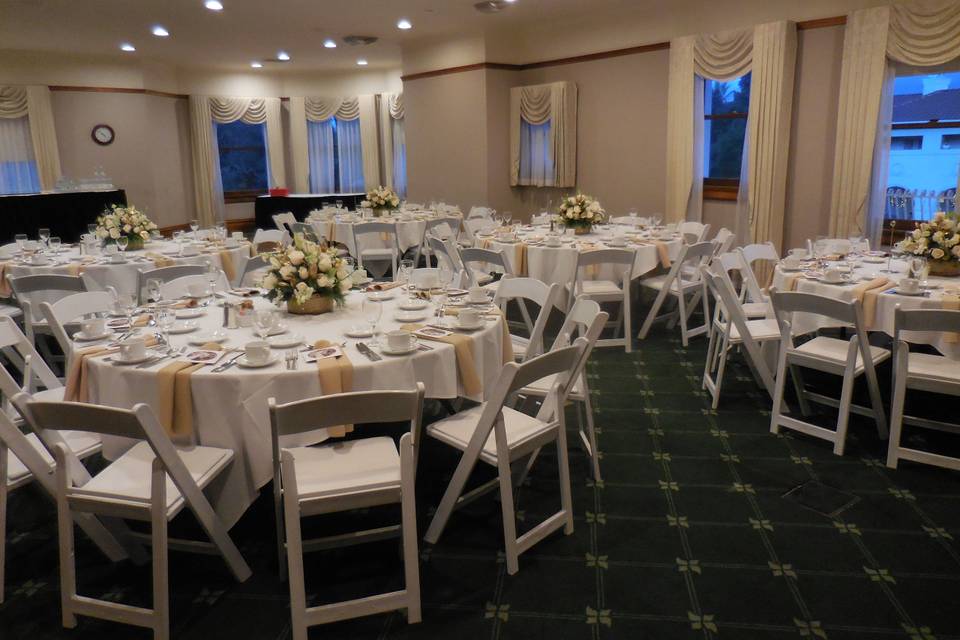 Post Wedding Brunch Setup