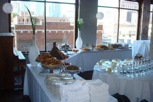 Catering area
