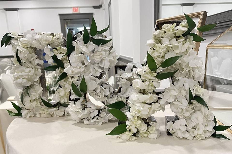 Floral Lettering