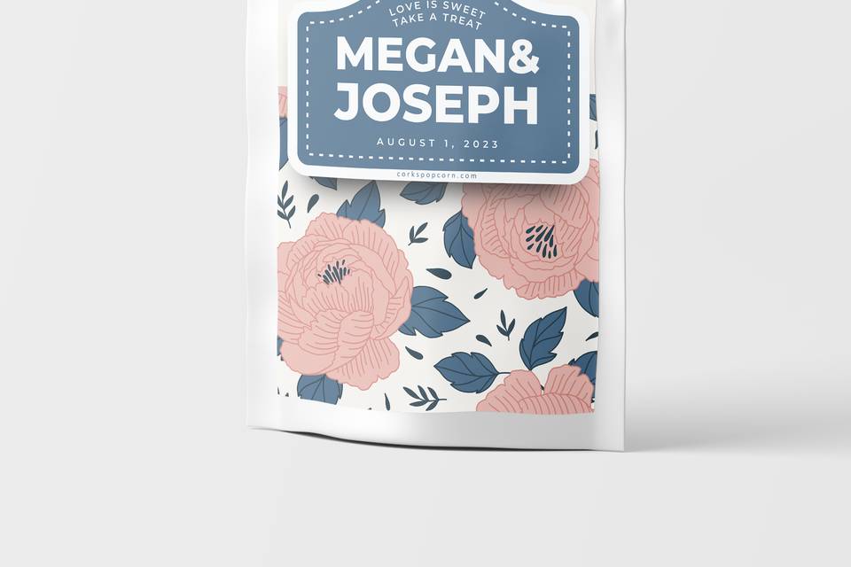 Megan & Joseph - Wedding Favor