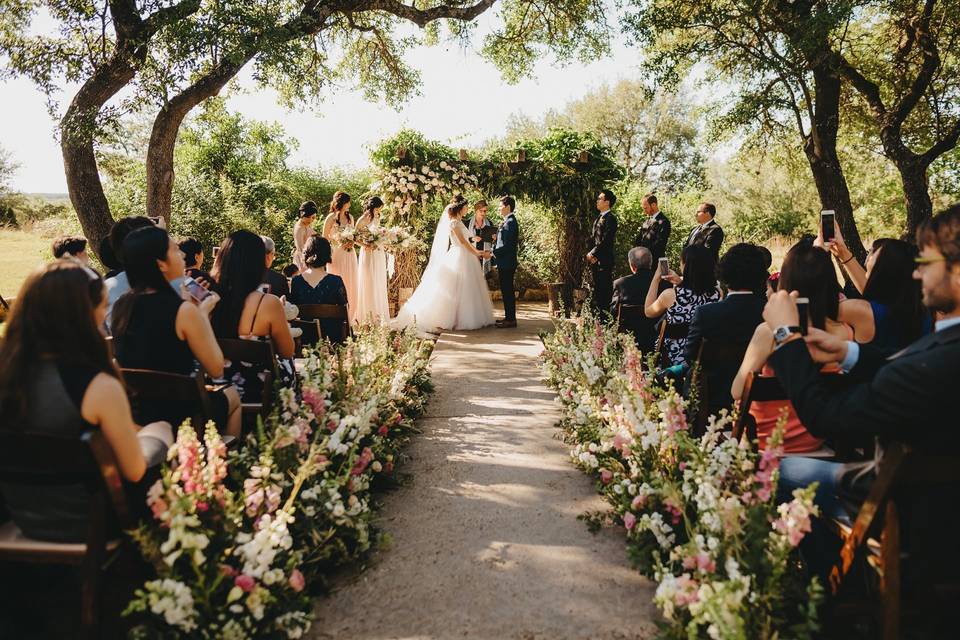 Outdoor Wedding Ceremony