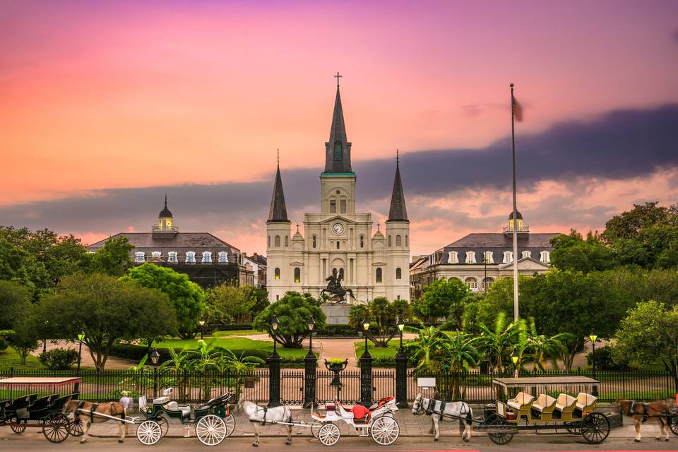 New Orleans sunset