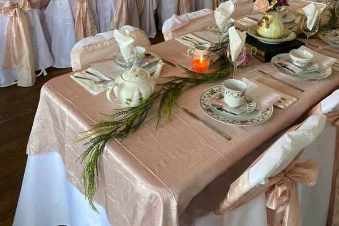 Baby pink decor