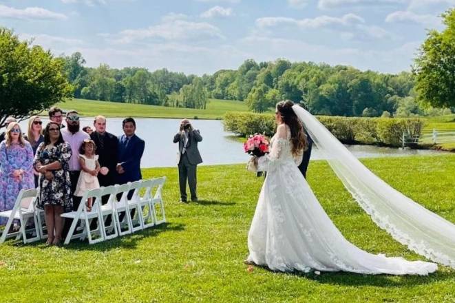 Outdoor ceremony