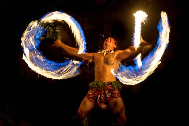 Fire Knife Dancer