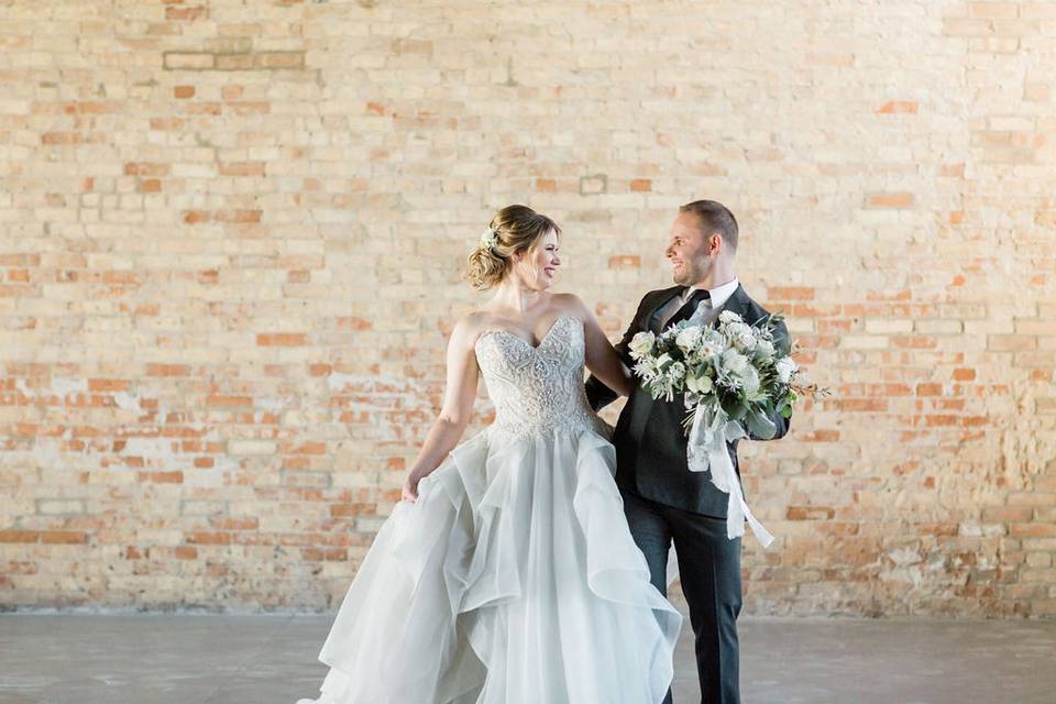 Bride and groom