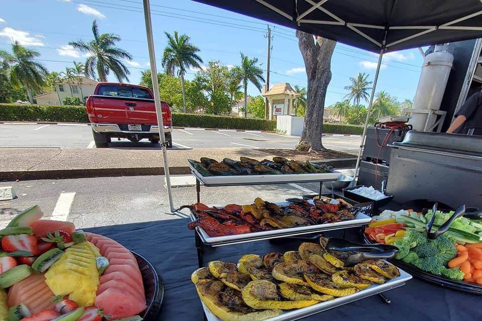 Large group catering.