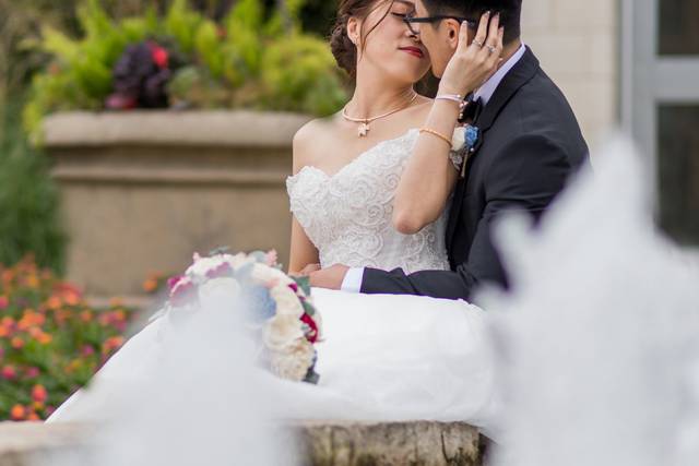 Bride and groom