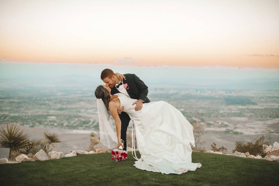 Red Rock Canyon wedding