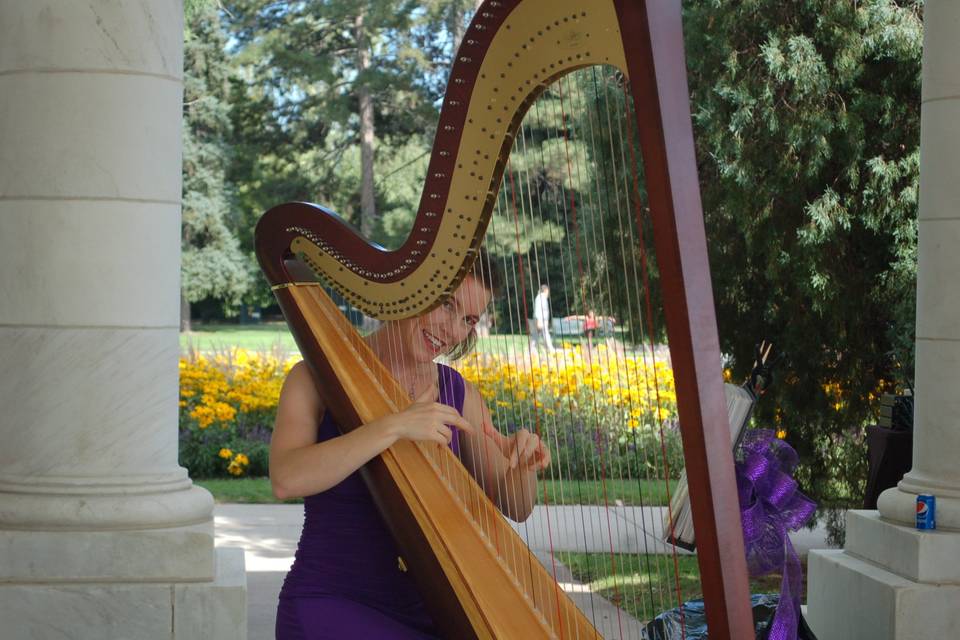 Colorado Harpist Erin Newton