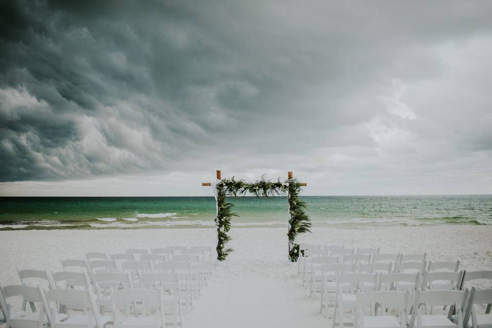 Destin beach wedding | Hello Miss Lovely Photography