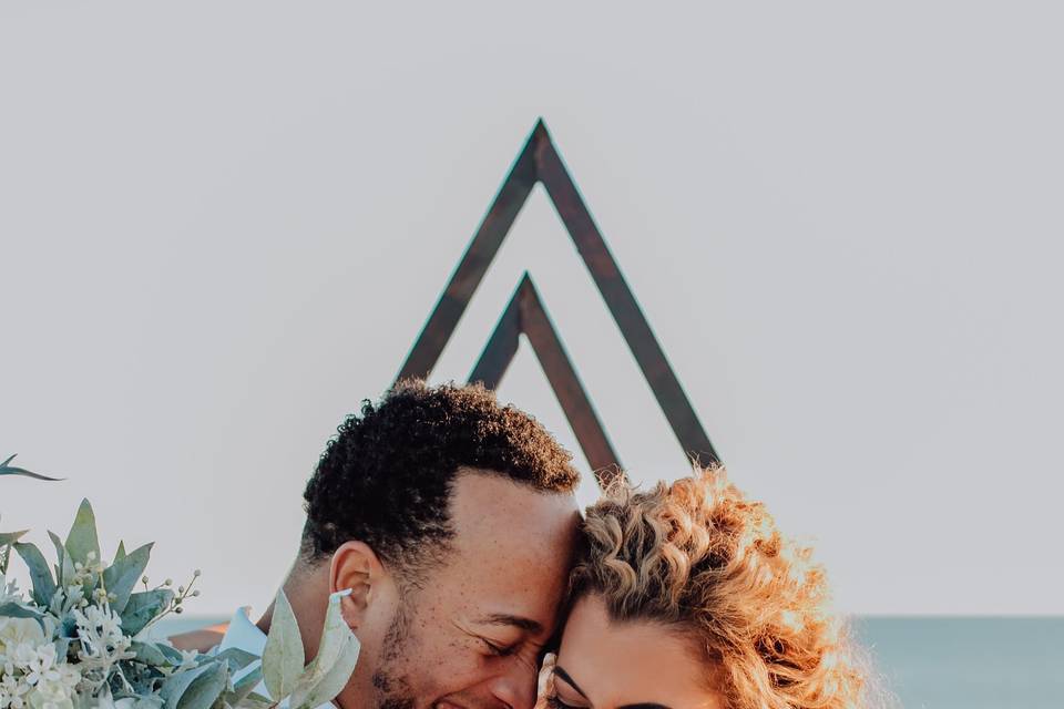 Rooftop wedding