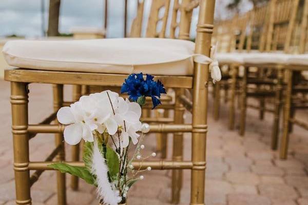 Flowers/chairs