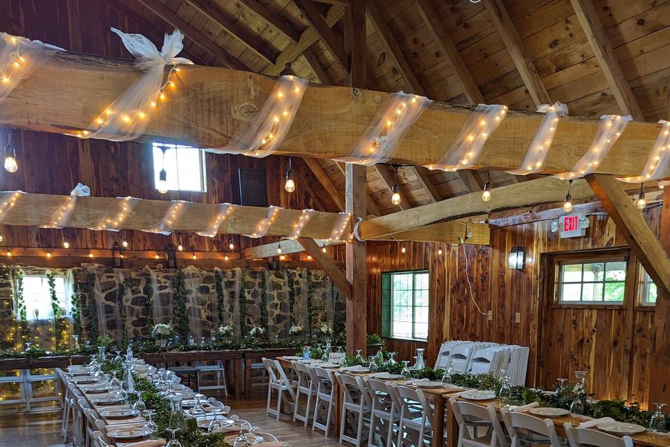 Calm before the reception