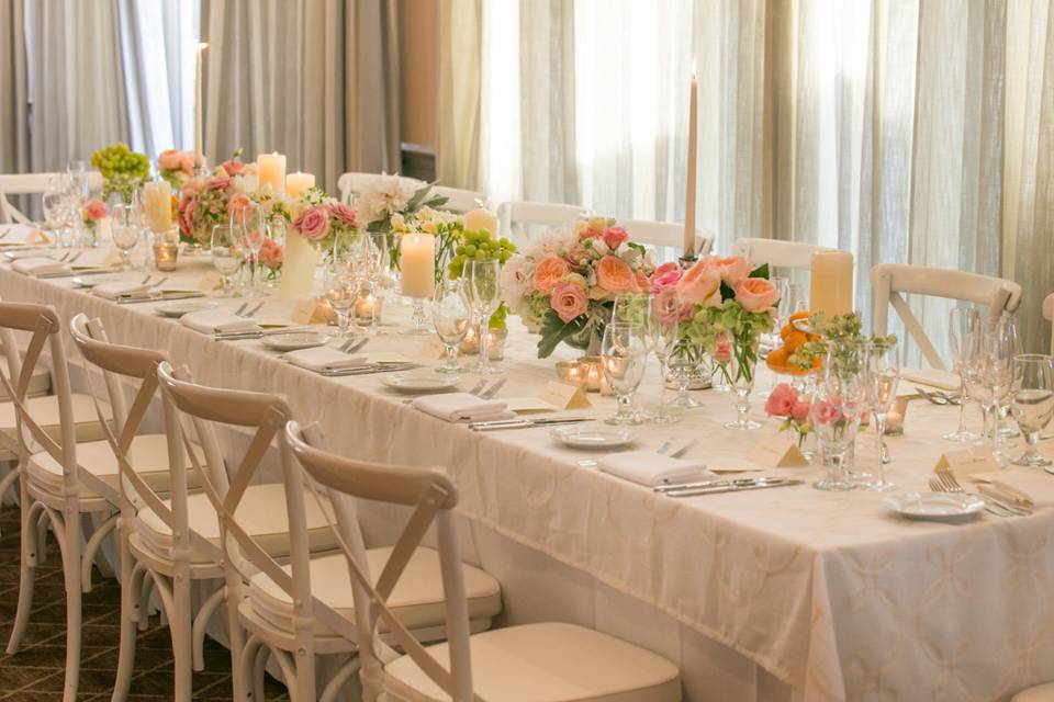 Chic head table