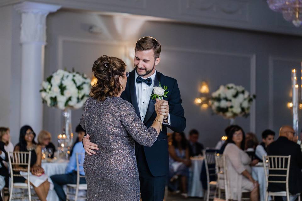 Son and Mom Dance