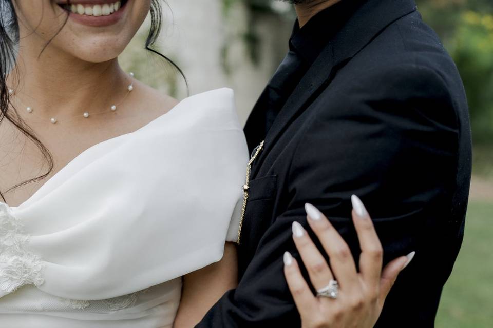 Bride and groom