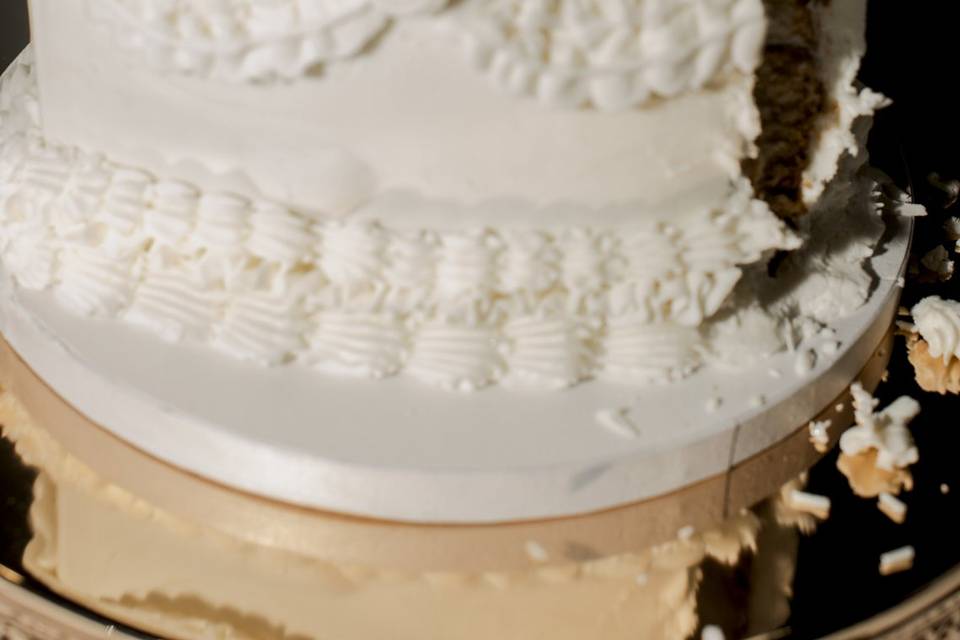 Just married cake