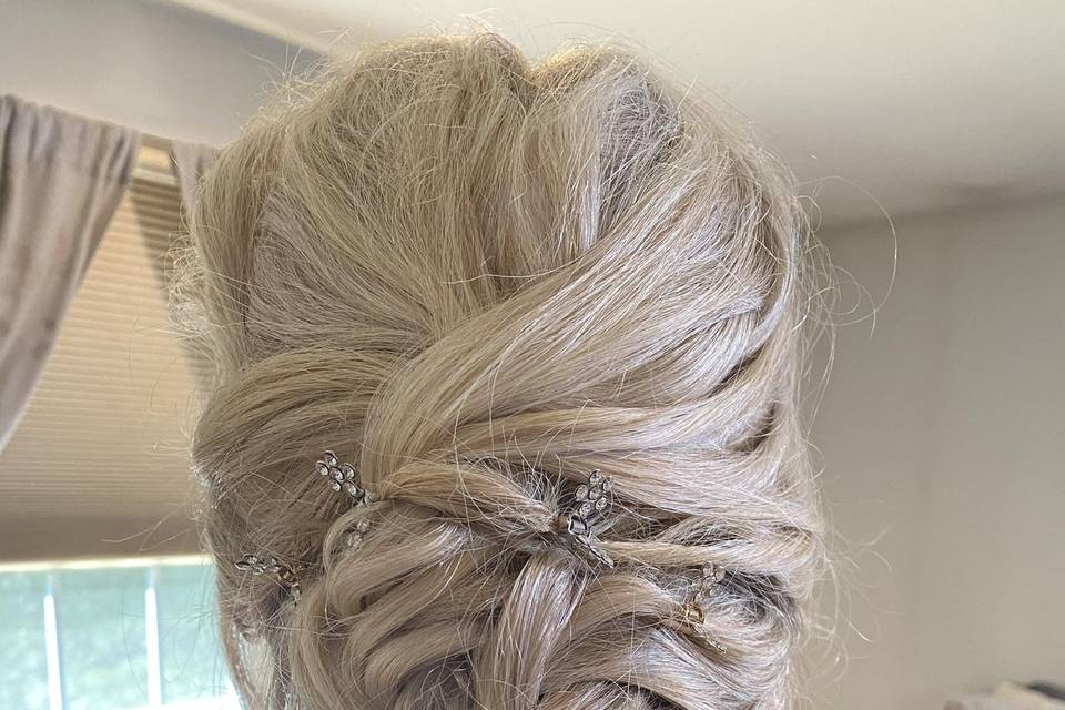 Mother of the bride hair