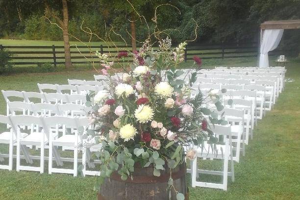 Aisle arrangement