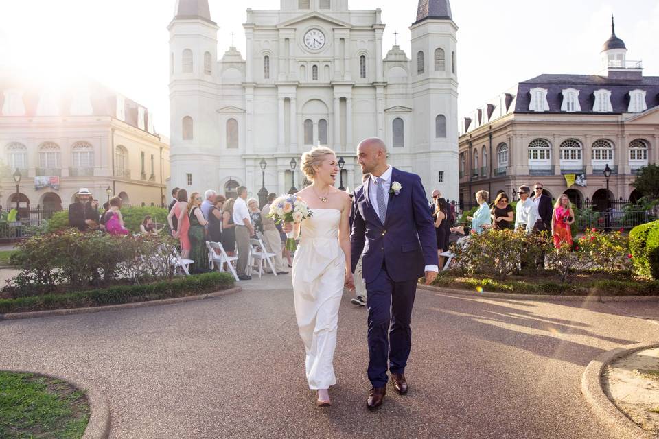 The happy couple - Matthew Foster Photography