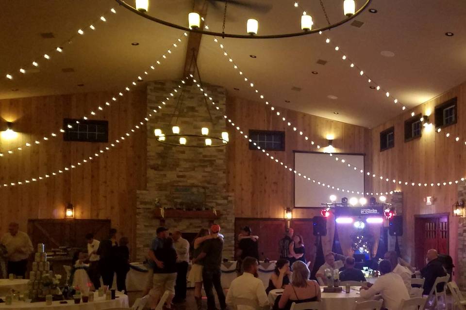 Reception string lighting