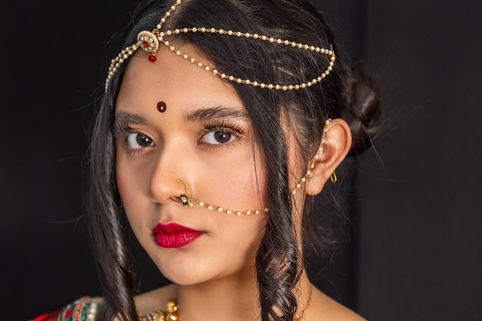 Rajasthani look