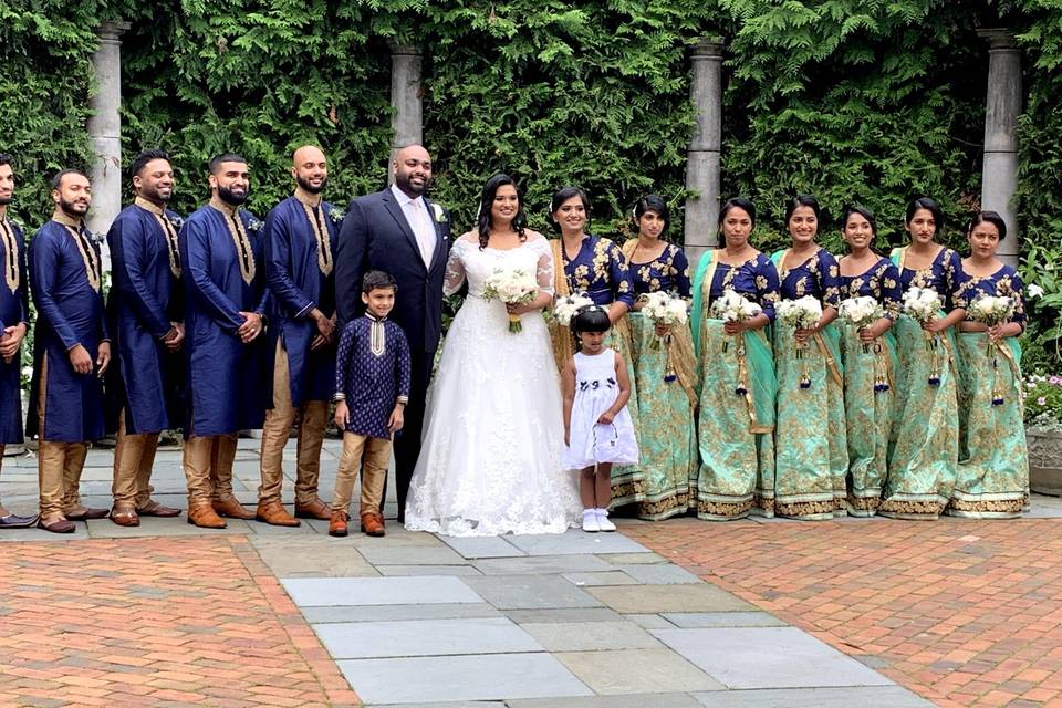 Multicultural wedding