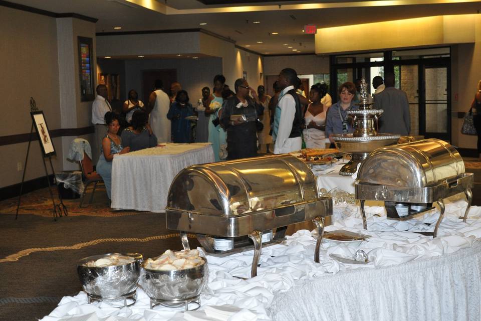 Catering table