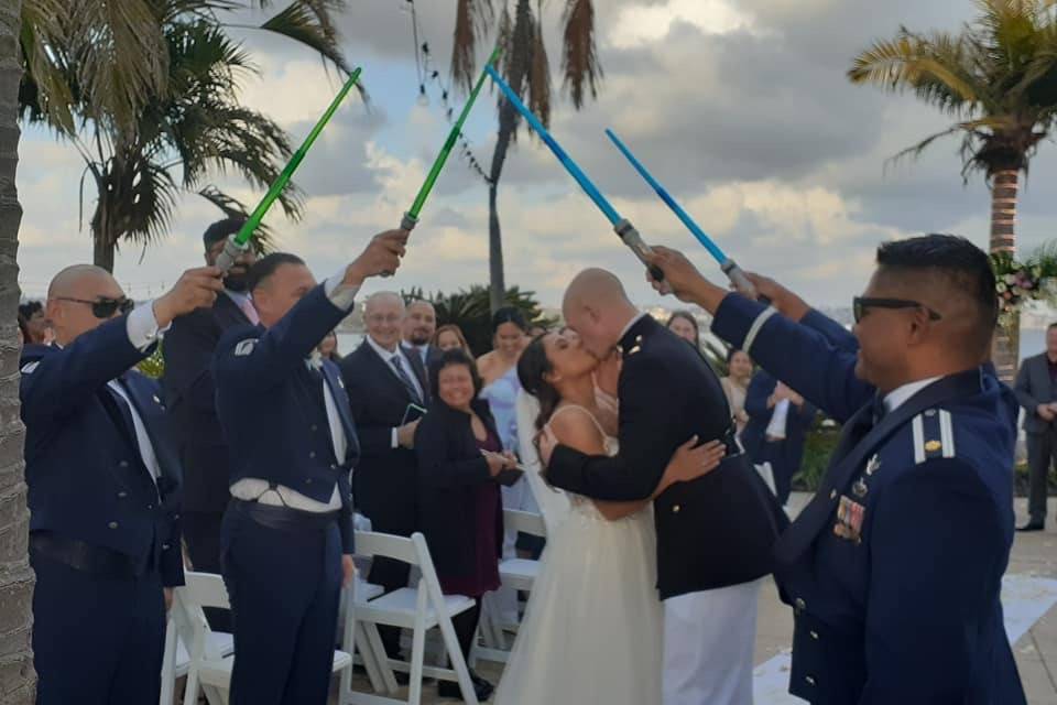 We Love Military Weddings!