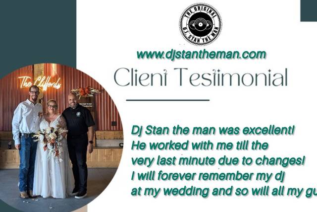 D.J. STAN THE MAN PROFESSIONAL DJ SERVICES